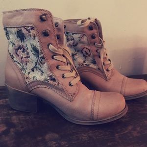 Lace-Up Boots
